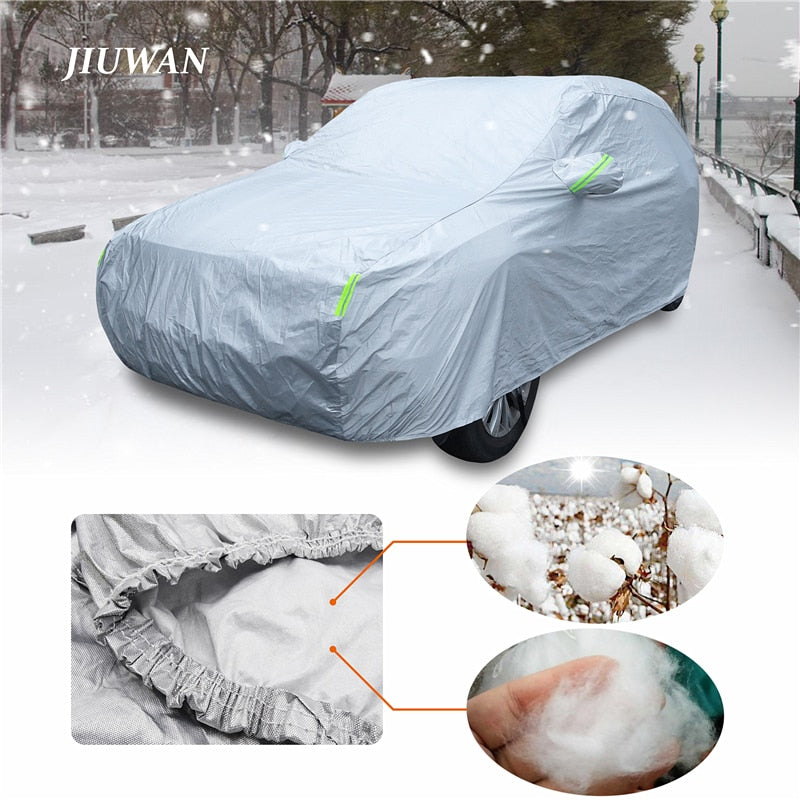 Universal 6 Layer All Weather Sedan SUV Car Covers