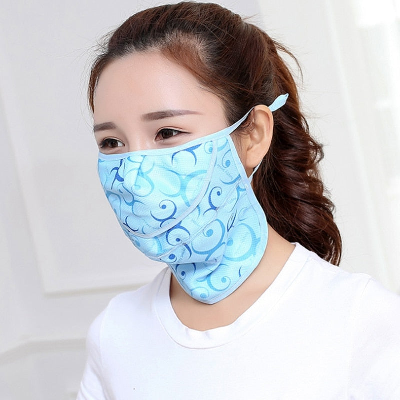 Hanging Ear Cover Scarf Mask
