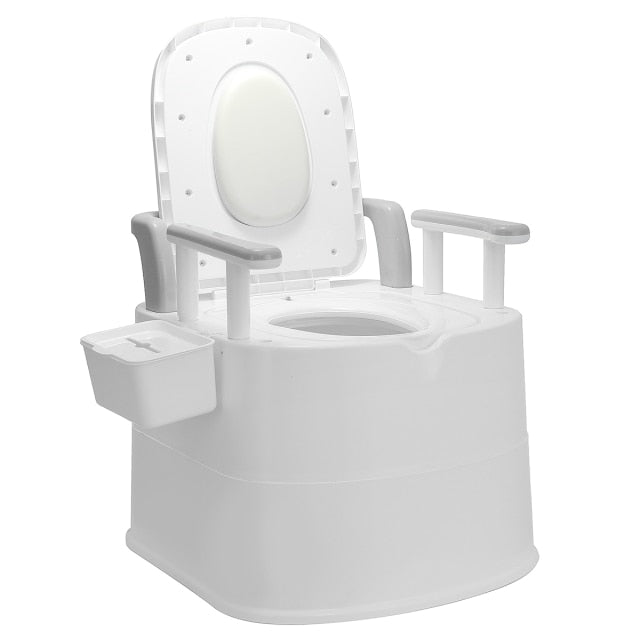 Portable Toilet for the Elderly, Pregnant Woman, Kids, Removable Toilet for Home Bathroom, Potty Commode for Outdoor Camping